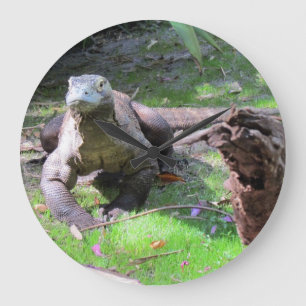 Komodo Dragon Clock Grote Klok