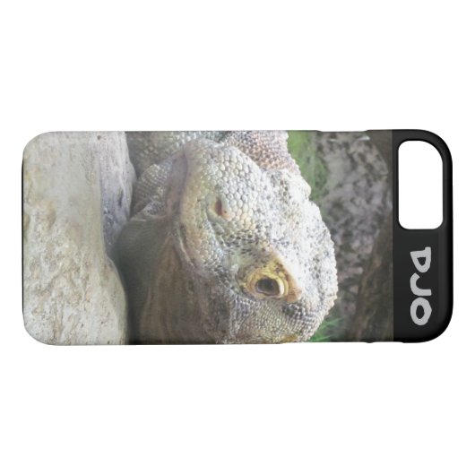 Komodo Dragon Face Case-Mate iPhone Case (Achterkant (Horizontaal))