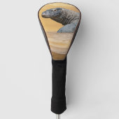 Komodo Dragon Golf Head Hoesje Golfheadcover (Voorkant)