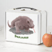 Komodo dragon illustratie (In situ)