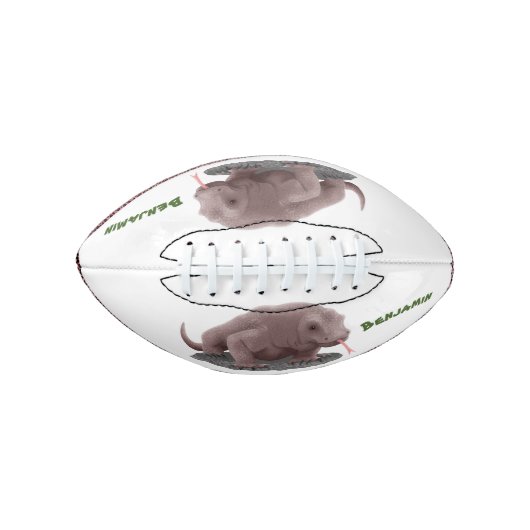 Komodo dragon illustratie american football (Voorkant)