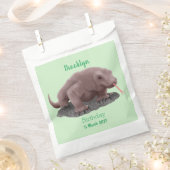 Komodo dragon illustratie bedankzakje (Geknipt)