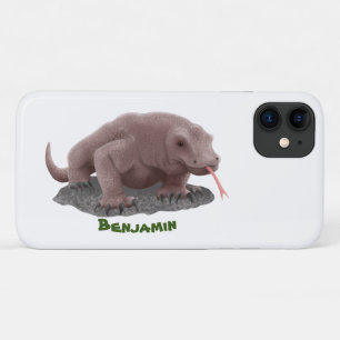 Komodo dragon illustratie Case-Mate iPhone case