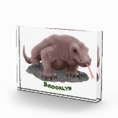 Komodo dragon illustratie fotoblokken (Rechts)