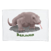 Komodo dragon illustratie kussensloop (Voorkant)