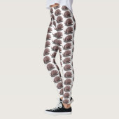 Komodo dragon illustratie leggings (Links)