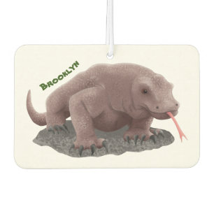 Komodo dragon illustratie luchtverfrisser