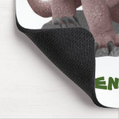 Komodo dragon illustratie muismat (Hoek)