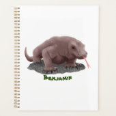Komodo dragon illustratie planner (Voorkant)