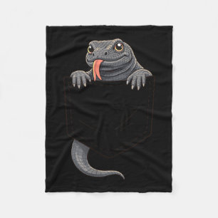 Komodo Dragon Kostuum Reptiel Hagedis Halloween Ma Fleece Deken