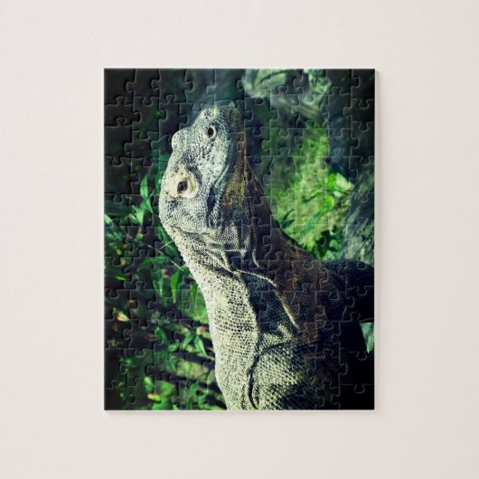 Komodo Dragon Legpuzzel (Verticaal)