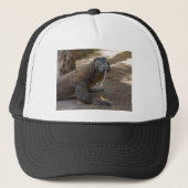 Komodo Dragon Licking Trucker Pet (Voorkant)