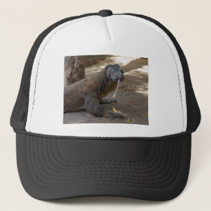 Komodo Dragon Licking Trucker Pet