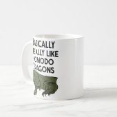 Komodo Dragon Lover Mug  Koffiemok (Voorkant links)