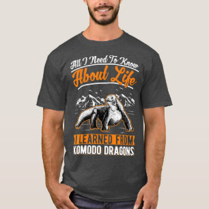 Komodo Dragon Monitor Lizard 1 T-shirt