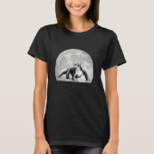 Komodo Dragon Monitor Lizard Moon T-shirt (Voorkant)