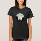Komodo Dragon Monitor Lizard Moon T-shirt (Voorkant)