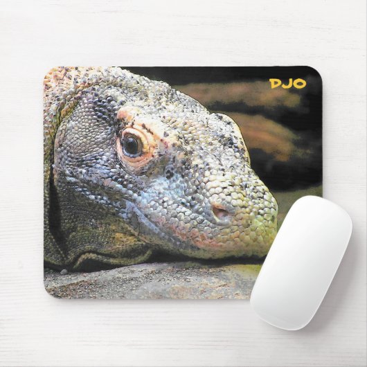 Komodo Dragon Muismat (Met muis)