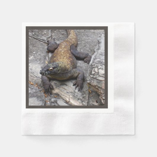 Komodo Dragon Natural Look Servet (Voorkant)