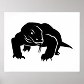 Komodo dragon poster (Voorkant)