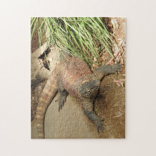 Komodo Dragon Puzzle Legpuzzel (Verticaal)