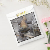 Komodo Dragon Rocky Scene Bag Bedankzakje (Gezegeld)