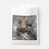 Komodo Dragon Rocky Scene Bag Bedankzakje (Voorkant)
