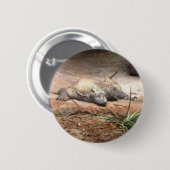 Komodo Dragon Ronde Button 5,7 Cm (Voorkant /achterkant)