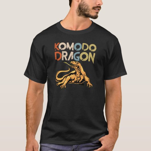 Komodo Dragon Shirt  stijl Komodo Dragon Si (Voorkant)