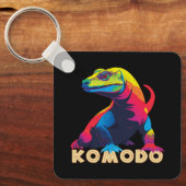 Komodo Dragon Sleutelhanger (Voorkant)