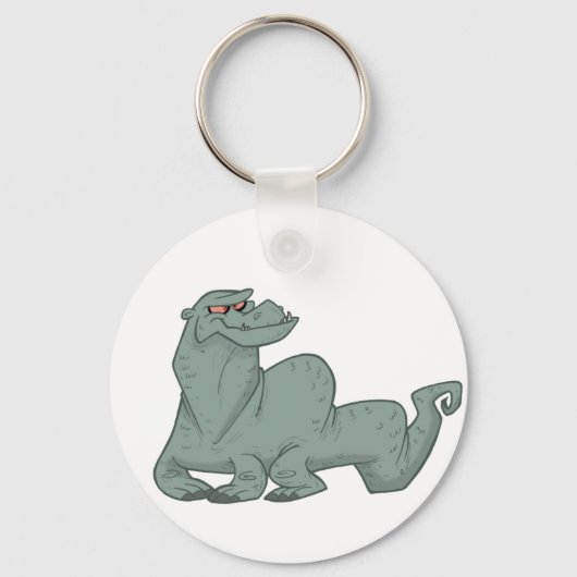 Komodo Dragon Sleutelhanger (Voorkant)