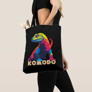 Komodo Dragon Tote Bag