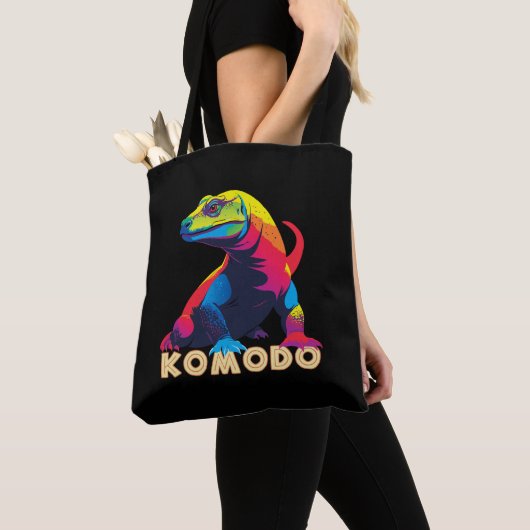 Komodo Dragon Tote Bag (Dichtbij)
