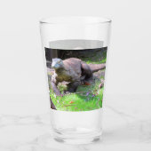 Komodo Dragon Tumbler / Shaker Glas (Voorkant)