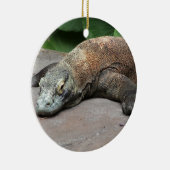 Komodo dragon (Varanus komodoensis), Keramisch Ornament (Rechts)
