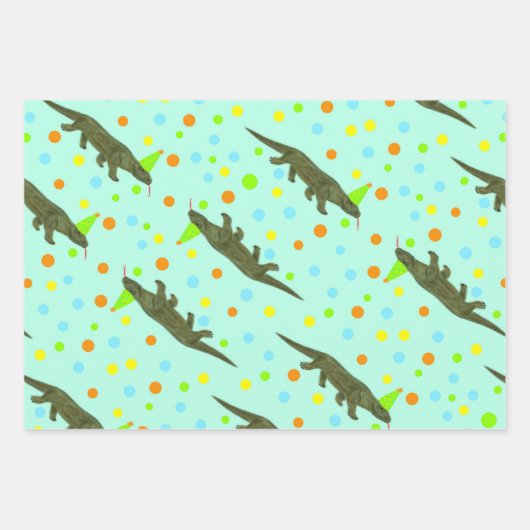 Komodo Dragon Wrapping Paper (Voorkant 3)