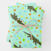 Komodo Dragon Wrapping Paper (In situ)