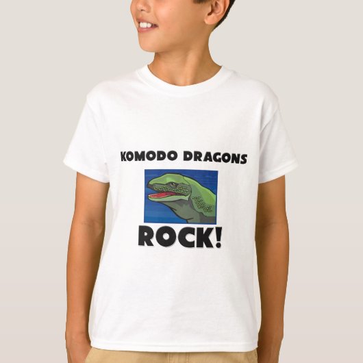 Komodo Dragons Rock T-shirt (Voorkant)