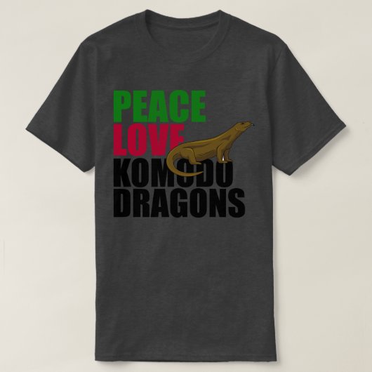 Komodo Dragons T-shirt (Design voorkant)