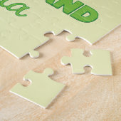 Komodo eiland Indonesië Kaart Legpuzzel (Zijkant)