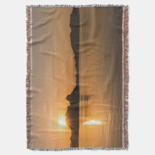 Komodo-eiland op Sunset Deken (Voorkant Verticaal)