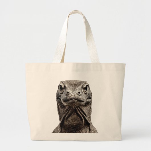 Komodo Kop Grote Tote Bag (Voorkant)