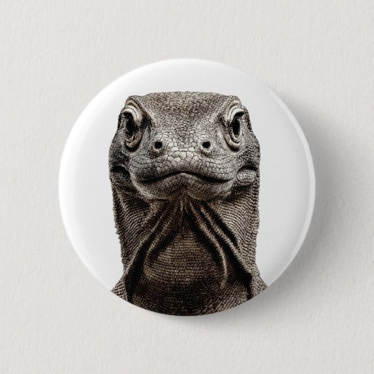 Komodo Kop Ronde Button 5,7 Cm (Voorkant)