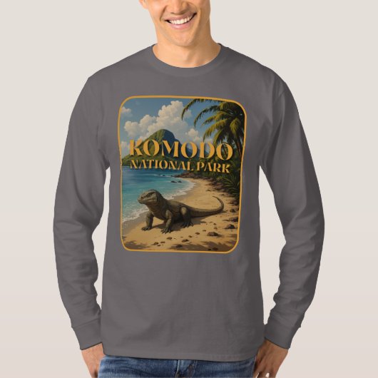 Komodo National Park T-shirt (Voorkant)