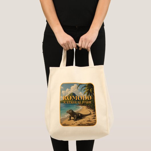 Komodo National Park Tote Bag (Voorkant (product))