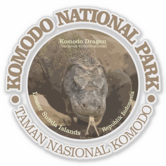 Komodo NP Sticker (Voorkant)
