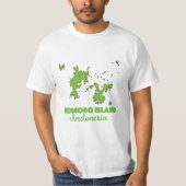 Komodo op het eiland Indonesië T-shirt (Voorkant)