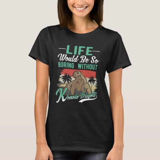 Komodo varaan t-shirt (Voorkant)