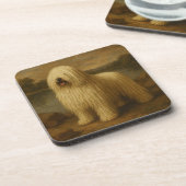 Komondor Bier Onderzetter (Linkerzijde)