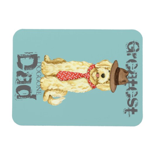 Komondor Dad Magneet (Horizontaal)